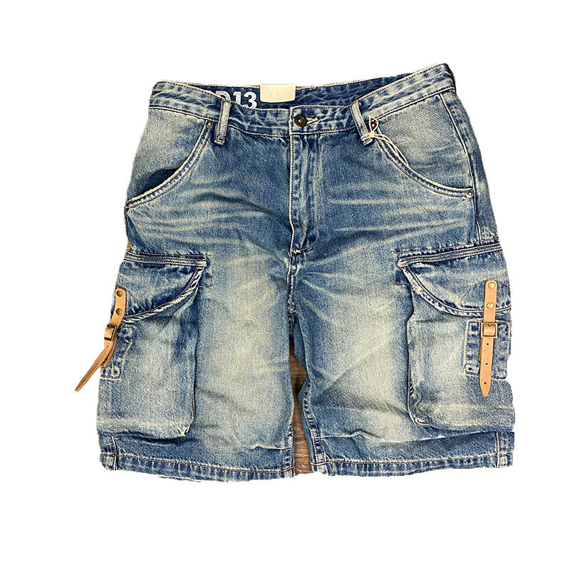 Men's Slim Denim Shorts - Summer Wardrobe | Lootario - Lootario