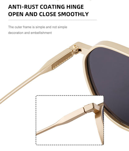 Vintage Round Sunglasses for Men - Retro Style | Lootario - Lootario