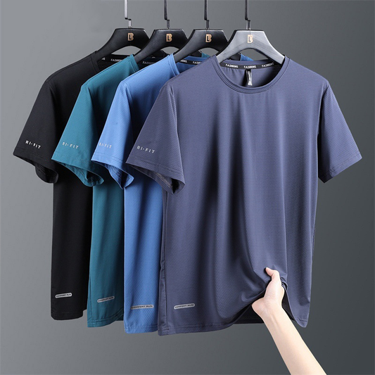 Cool in Lootario's Ice Silk Shirt | Quick-Dry & Stylish - Lootario