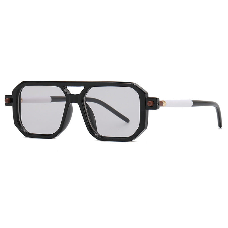 Fashion Sunglasses Women's Thick Frame Square Frame Glasses - Lootario