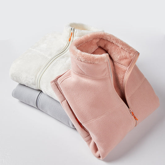 Outdoor Polar Fleece Jacket - Warm Style | Lootario - Lootario