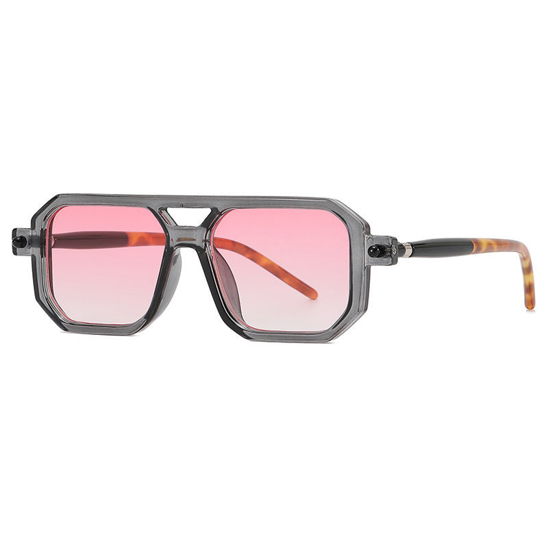 Fashion Sunglasses Women's Thick Frame Square Frame Glasses - Lootario
